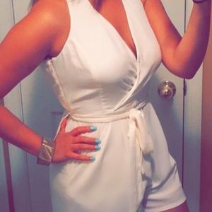 White Express Romper